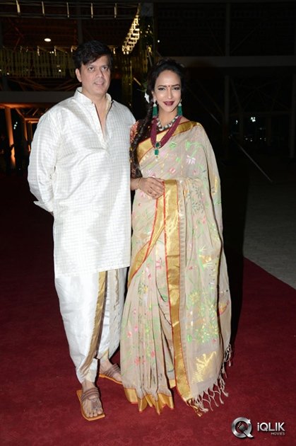 Celebs-at-Prasad-V-Potluri-Daughter-Half-Saree-Function